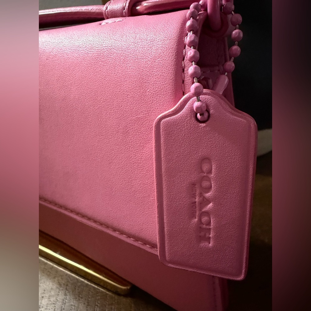 Coach Pink Juno Bag - Picture 7 of 16